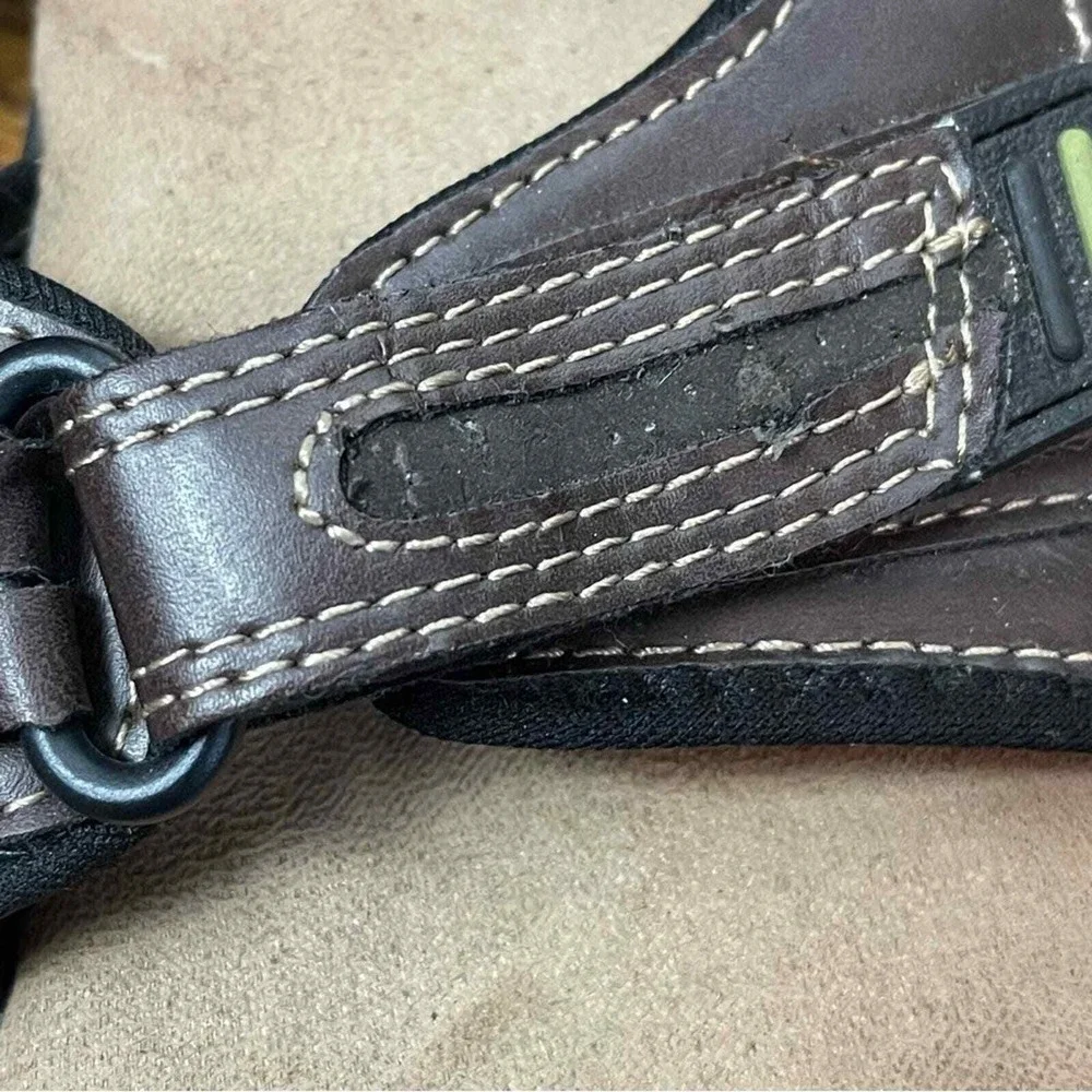 Thom McAn Daniel MemoTech Beach Activewear Sandals Men's 9 Dark Brown & Black